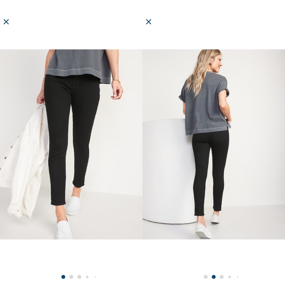 Old Navy Midrise Rockstar Super Skinny Jean